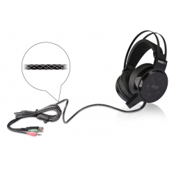 C13 LED gaming headset headphones with microphone & ledHeadsets