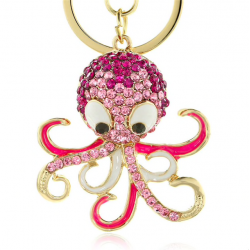 Porte-clés Crystal octopus - keyring