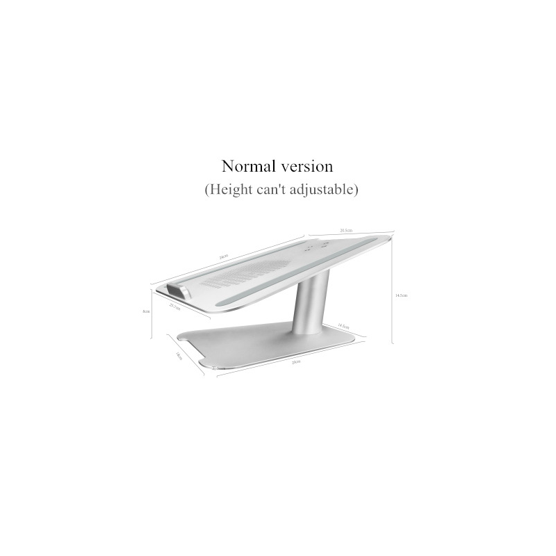 Adjustable height aluminum alloy laptop stand holderAccessories