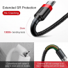 Xiaomi Redmi Note 5 Pro 4 Samsung S7 micro câble de charge USB réversible