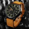 NAVIFORCE - cinturino in pelle - orologio al quarzo