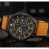 NAVIFORCE - cinturino in pelle - orologio al quarzo
