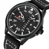 NAVIFORCE - cinturino in pelle - orologio al quarzo