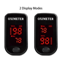 LED display - finger pulse oximeter with protection caseBlood pressure meters