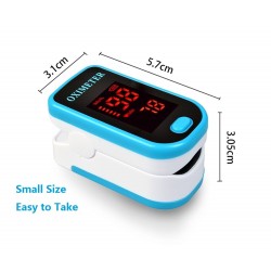 LED display - finger pulse oximeter with protection caseBlood pressure meters