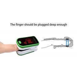 LED display - finger pulse oximeter with protection caseBlood pressure meters