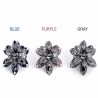 Crystal flower - hair clipHair clips