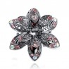 Crystal flower - hair clipHair clips