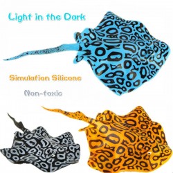 Decorazione dell'acquario - luminoso nel buio - manta in silicone