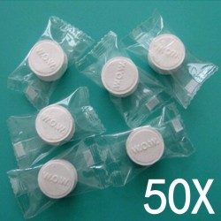 Asciugamano mini compresso - cotone - 50 pezzi