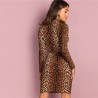 Leopard design - top & skirt 2 pcs setDresses