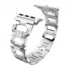 Bracciale di diamanti in cristallo - cinturino per Apple Watch 1-2-3 / 42mm-38mm acciaio inossidabile
