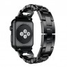 Bracciale di diamanti in cristallo - cinturino per Apple Watch 1-2-3 / 42mm-38mm acciaio inossidabile