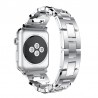 Bracciale di diamanti in cristallo - cinturino per Apple Watch 1-2-3 / 42mm-38mm acciaio inossidabile