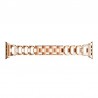 Bracciale di diamanti in cristallo - cinturino per Apple Watch 1-2-3 / 42mm-38mm acciaio inossidabile