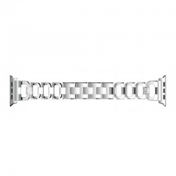 Bracciale di diamanti in cristallo - cinturino per Apple Watch 1-2-3 / 42mm-38mm acciaio inossidabile