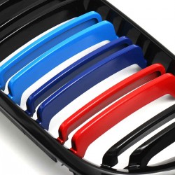 Griglia paraurti anteriore - 2 slitta linea M colore 3 colori per BMW serie E46 4-porte 2 pz
