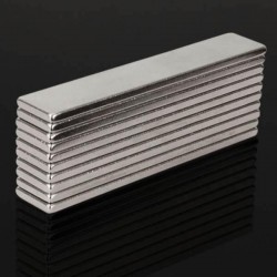 N48 super strong neodymium magnet 50 * 10 * 2mm - block 10 pcsN40