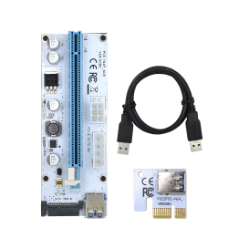 3 en 1 Molex 4pin SATA 6pin PCI express PCIE PCI-E carte d'ascenseur