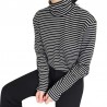 Casual - long sleeve sweater - striped turtleneckHoodies & Jumpers