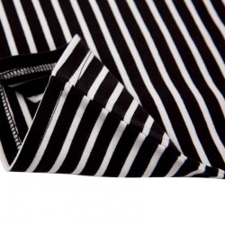 Casual - maglione a maniche lunghe - collo a righe