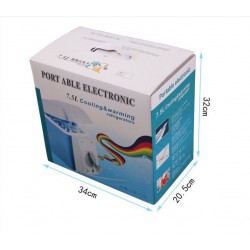 12V 75L mini - portable dual-use cooler & warmer - multi-function car refrigeratorStyling parts