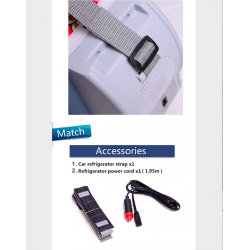 12V 75L mini - portable dual-use cooler & warmer - multi-function car refrigeratorStyling parts