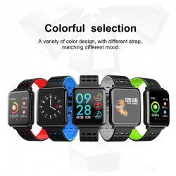 Q8 IP67 impermeabile bluetooth cuore monitor & pedometro - smartwatch