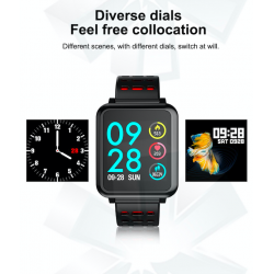 Q8 IP67 waterproof bluetooth heart rate monitor & pedometer - smartwatchWatches