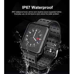 Q8 IP67 waterproof bluetooth heart rate monitor & pedometer - smartwatchWatches