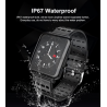 Q8 IP67 moniteur de fréquence cardiaque bluetooth imperméable et pedomètre - smartwatch