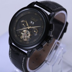 Orologio automatico in pelle