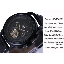 Montre automatique en cuir