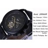 Montre automatique en cuir
