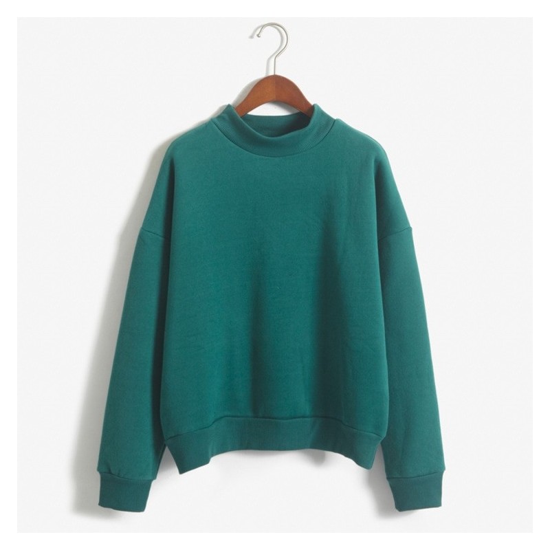 Warm velvet sweatshirt with long sleeveHoodies & Jumpers