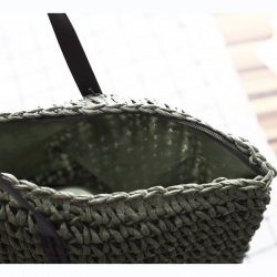 Large beach bag made from strawHandbags