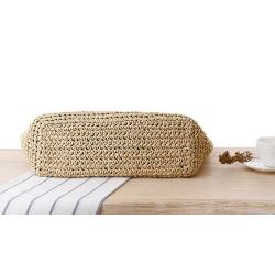 Large beach bag made from strawHandbags