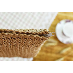 Large beach bag made from strawHandbags