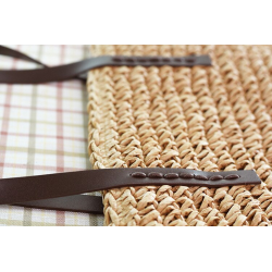 Large beach bag made from strawHandbags