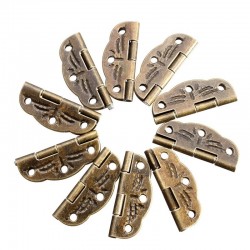 Antique door butt hinges 10 piecesFurniture