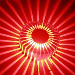 Smart LED 3W - plafoniera in alluminio - telecomando - RGB - dimmerabile