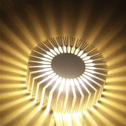 Smart LED 3W - plafoniera in alluminio - telecomando - RGB - dimmerabile