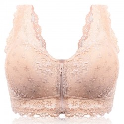 Push up bra with front zipper - seamlessLingerie