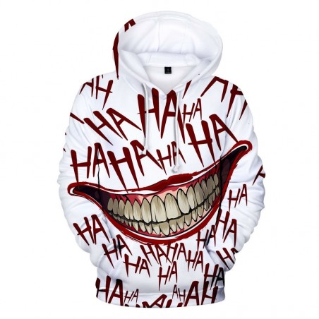 Hoodie avec impression 3D joker