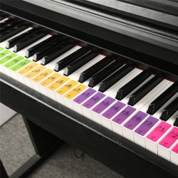Adesivi per il suono della tastiera per pianoforte - etichette musicali