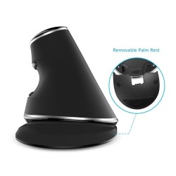M618 Plus ergonomic vertical wireless mouse with removable palm restMouses