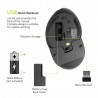 M618 Plus ergonomic vertical wireless mouse with removable palm restMouses