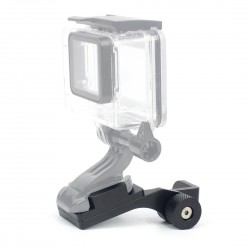 Motorcycle aluminum holder - mount bracket for GoPro Hero 4 5 3 2 Xiaomi Yi SJ4000 SJ5000Mounts