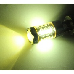 80W - H1 H3 H4 H7 H8 9005 9004 / 4300K LED 2835 - lampadina 12V - luci di nebbia gialle - fari - 2 pezzi