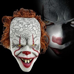 Maschera Clown - Maschera di Halloween - faccia piena
